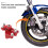 Mini Bike Front Caliper Metal Compact Brake Caliper Red 1 3