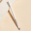 Witte lippenkwast, make-up tool, driekleurig 1