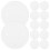 60pcs Electrical Outlet Cover Replacement Round Electrical Panel Covers Ceiling Cover Plate 1