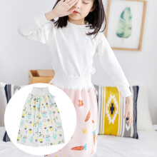 Cotton baby diaper skirt high-waist potty training 1 piece