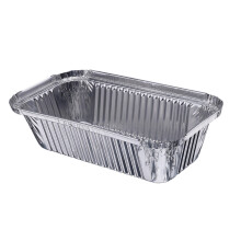 Aluminum baking pans with lids 8x4 inches