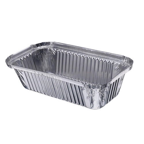 Aluminum baking pans with lids 8x4 inches