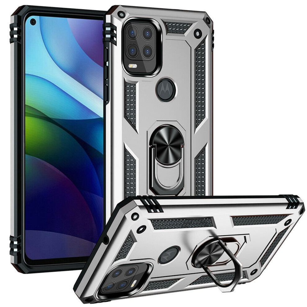 Motorola Moto G Stylus 5G (2021) Rugged Case With Ring 962125108699