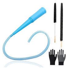 4 PCS Dryer Vent Cleaner Kit Universal, Lint Vacuum Attachment Tumble Dryer for Power Washer for Dryers Refrigerator