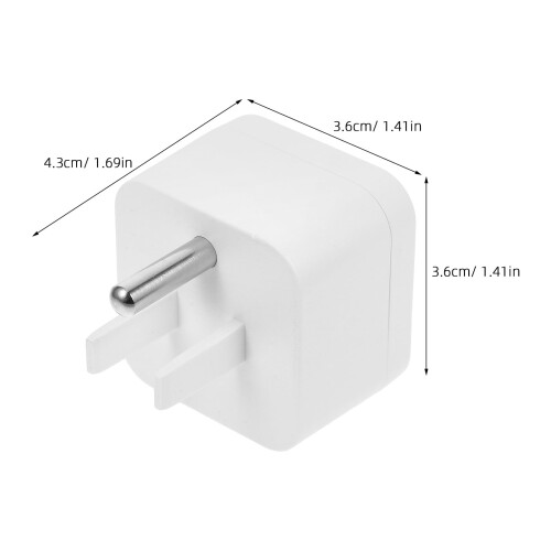 Erdungsstecker-Adapter für sichere Erdung (2 Stück) 1