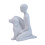 Man and Dog Resin Figurine Heartwarming Keepsake 1