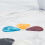 Guitar Picks Heart Shape 60 pcs Assorted Colors 2