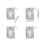 Natural Scented Sachets Aromatherapy Fragrance 4 Pack 4