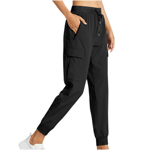 Women's Cargo Joggers Lightweight Quick-Dry Hiking Pants