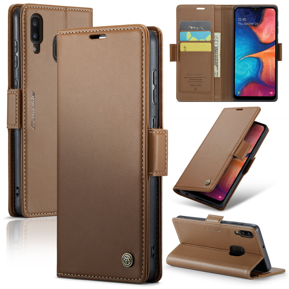 Caseme Leather Wallet Case For Samsung Galaxy A20 A30 A12 968604582516