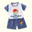 Ensemble d'été imprimé à manches courtes pour tout-petits (3M-6T) 4