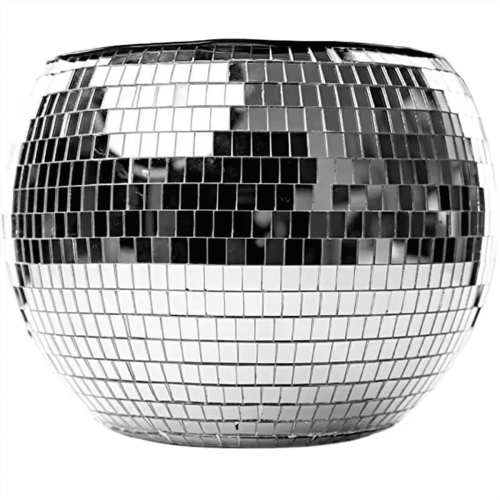 Discokugel-Eiskübel Silber 10 Zoll