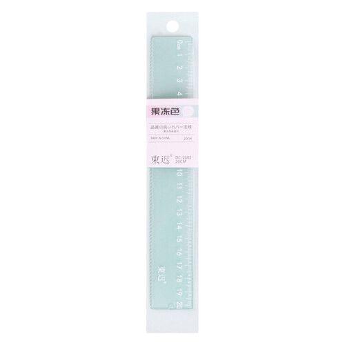 Acrylic Ruler Transparent 8 inch Shatter-Resistant