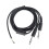 Aviation Headset Line Cord Dual-Plug Cable Repair Kit 1