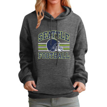 Women's Pullover Hoodie New England Football-Inspired