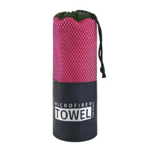 Quick-Drying Double-Sided Velvet Sports Towel Hot Pink