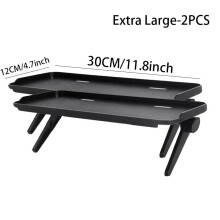 Étagère de rangement supérieure pour écran de télévision, support réglable pour moniteur