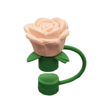 Adorno de silicona para flor de rosa de San Valentín, 10 mm