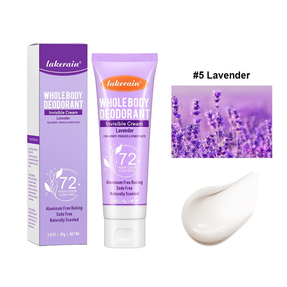 Underarm Deodorant for Odor Control and Sweat Removal 85g
