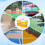 Water-Based Epoxy Floor Paint Waterproof Light Gray 2 pcs 6