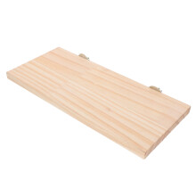 Bird Perch Platform Light Brown Flat Design 1 Piece