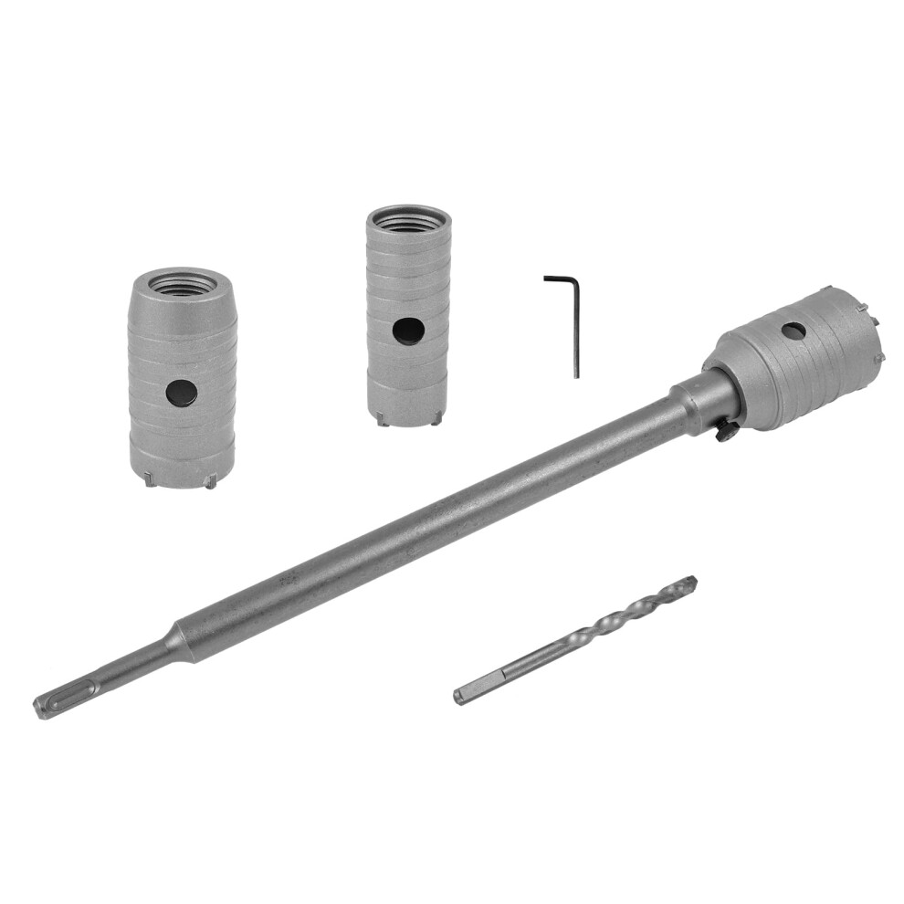 Concrete Hole Saw Kit 30Mm 40Mm 50Mm 6Pcs With 350Mm 962125110562
