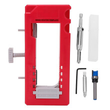 Adjustable Plastic Hinge Router Jig 3-5in x 1/4-5/8in