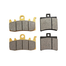 Vorder- und Hinterradbremsbeläge für 450SR 450SRS CF400-6 CF400-9 Einarmversion, Halbmetallisch