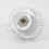 Industrial Retro Pendant Light White E27 Cage 39 inch Chain 8