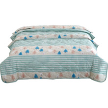 Couverture rafraîchissante en coton pour les personnes qui ont chaud la nuit, format simple, toutes saisons
