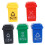 Mini garbage can toy ABS plastic 5 pcs 7