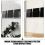 Record Holder Shelf for Albums and CDs 2 pcs 8