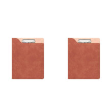 Leather Clipboard A4 2-Pocket with Cover and Pad