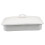 Enamel roasting pan with lid white dishwasher safe 6