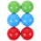 Worgeous schima wood bocce set small 6-piece 6