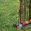 Worgeous schima wood bocce set small 6-piece 7