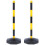 Safety Cones Warning Column 2 pcs 1