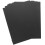 Black Thick Paper for Acrylic and Watercolor, 50 Sheets, 6