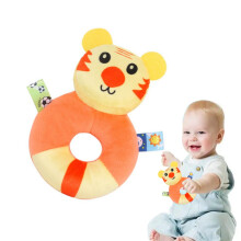Babyrammelaar, speelgoed voor de ontwikkeling van de hand, knuffeldier voor