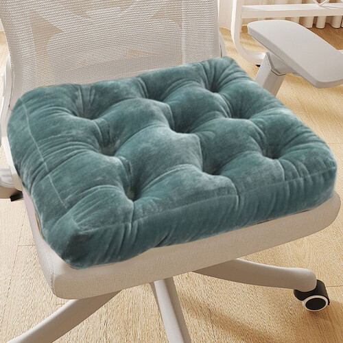 Cuscino per sedia da esterno, blu, 15x15 pollici