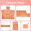 Sacs de courses réutilisables en polyester extra larges (50 lb) 7