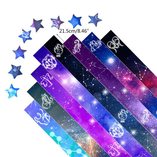 Colorful Star Paper Strips for Hand Crafts 540 Sheets 1