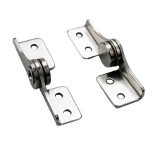 Drehmoment 2,0 Nm, Kleiner Metall-Drehmomentwellen-Scharnierdämpfer, Klappscharnier mit Einstellbarer Dämpfung, 1 Paar + Rechts