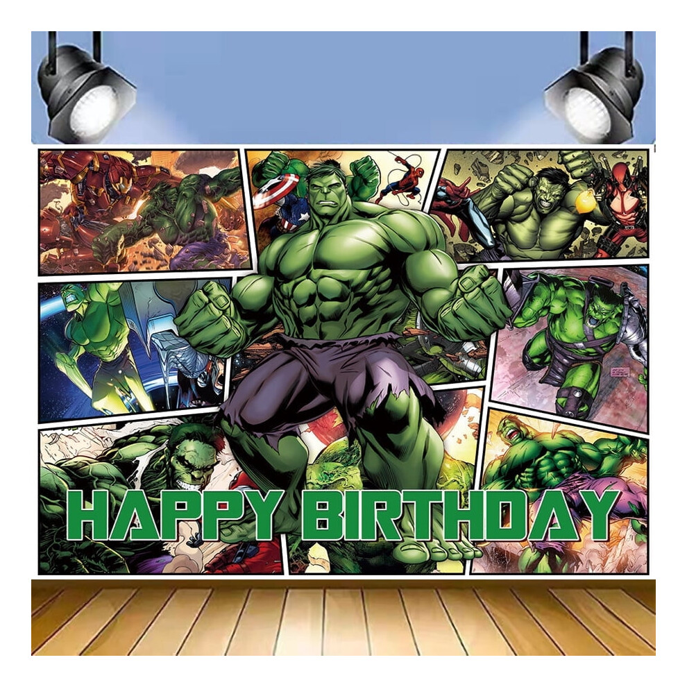 Hulk Birthday Backdrop Kids Party Decor 3730 Inch 968604578830