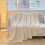 Beige Waffle Jacquard Blanket 70x100 cm Soft Lightweight 5