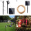 Solar String Lights 33 ft 100 LED 8 Lighting Modes 6
