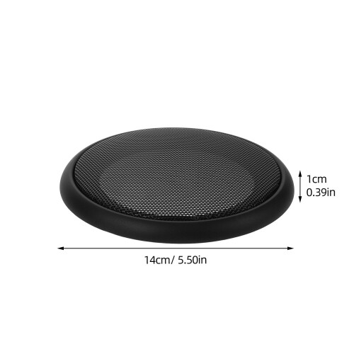 Car Speaker Grill Protector Black Frame 2 pcs 1