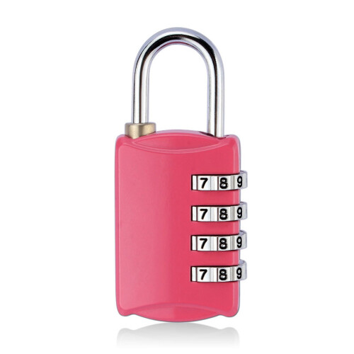 Combination Lock 4-Digit Resettable Outdoor Waterproof