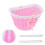 Kids Bike Front Handlebar Basket with Ribbons, Plastic, 1