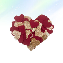 Love Heart Confetti Paper Decorations 60 Pieces